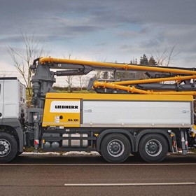 Truck mounted concrete pump | 24 XH