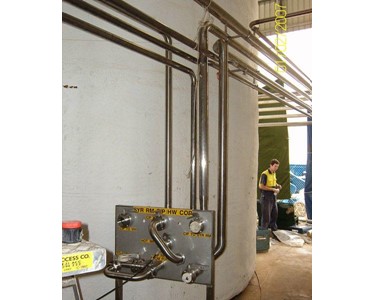 Custom Fabricated Compressed Air Piping | Stainless Steel