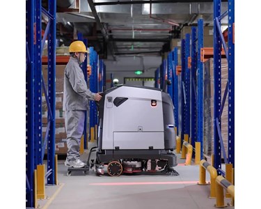Pudu Robotics - PUDU BG1 AI-Native Large Scrubber-Dryer Robot